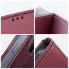 Etui z klapką na Oppo Reno 13 5G Smart Magneto burgundowe